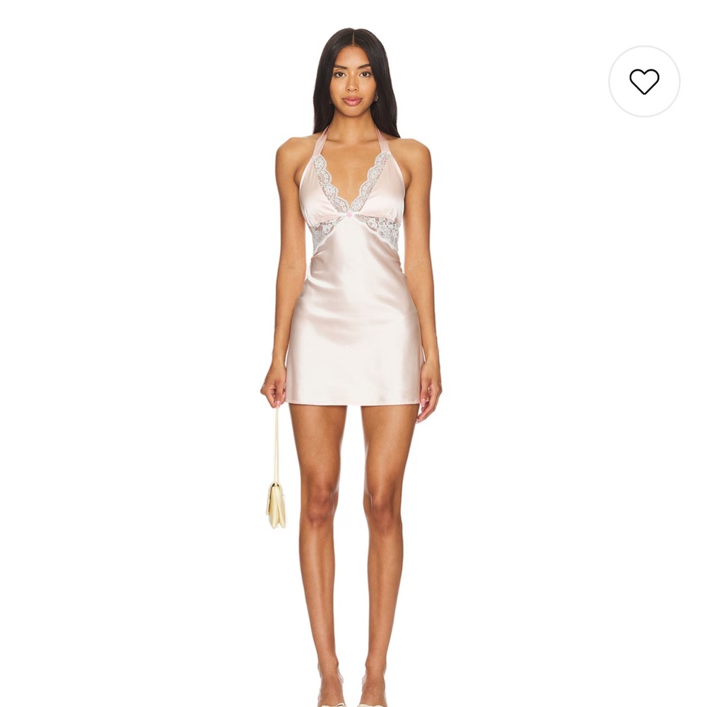 Elegant Satin Lace dress mini